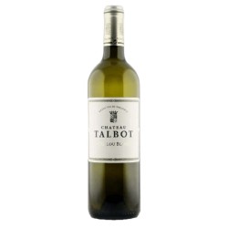 "CAILLOU BLANC DE CHATEAU TALBOT" 2023 BORDEAUX AOC BLANC 75 CL CRD - CAISSE BOIS DE 6 BT - French Wine 75cl
